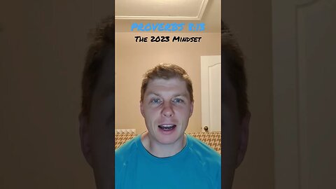 The 2023 Mindset