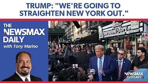 Trump Hits the Streets of NYC | The NEWSMAX Daily (04/17/24)