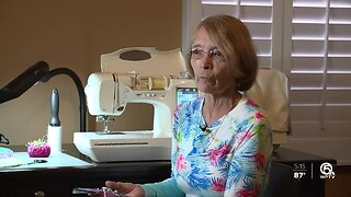 Palm City woman sews masks for medical professionals