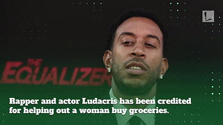 Widow Can't Afford to Buy Groceries, But Famous Rapper Ludacris Happened to Be in Line