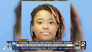 Funeral for Maryland 19-year-old found dead in North Carolina