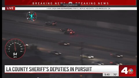 High Speed Chase LA County