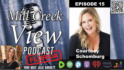 Mill Creek View Florida Podcast EP15 Courtney Schomburg Interview & More 10 31 23
