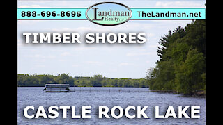 Timber Shores WI Castle Rock Lake Development Lake Side - Landman Realty LLC
