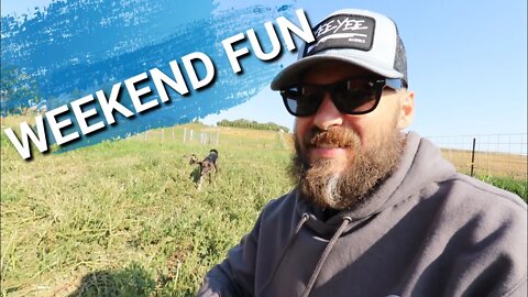 Weekend Fun Before Autumn | Visiting Our Idaho Pasture Pigs | Chicken Coop Build | Apple Picking