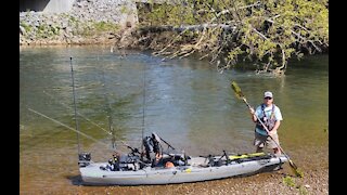 Funny Kayak Launch Mishap