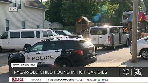 Child dies after being found in hot vehicle