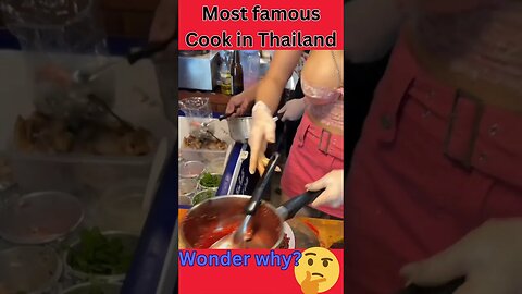 Most famous Cook in Thailand! #thailand #shorts #shortsvideo #shortsfeed