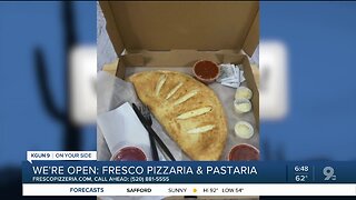 Fresco Pizzeria & Pastaria sells Italian fare