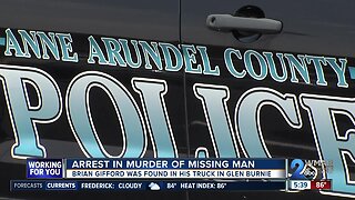 24-year-old arrested for the murder of victim found in vehicle in Glen Burnie