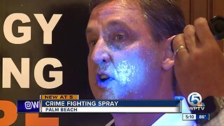 Boynton Beach company says special spray may help catch criminals