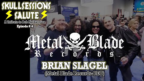 ASTV | SKULLSESSIONS SALUTE- Brian Slagel (Metal Blade Records)