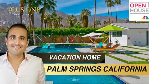 NBC Open House TV Show - Mid Century Modern Vacation Home Palm Springs California