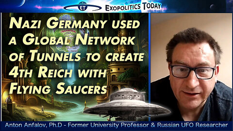 Nazi Germany used a Global Network of Tunnels to create a 4th Reich with Flying Saucers