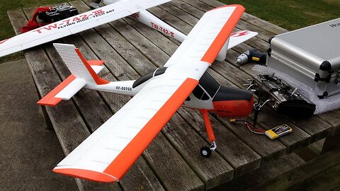 Hobby King Wilga 2000 RC Plane - A Polish Tow Plane Playing in the Wind