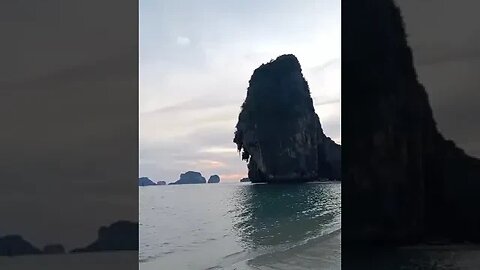 Beautiful evening in railay