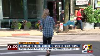 Community taking action to protect pedestrians