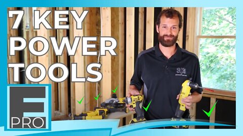 7 Power Tools Every Electrician Needs