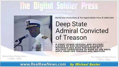 Deep State Admiral Convicted of Treason
