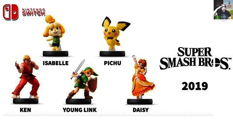 Super Smash Bros Ultimate - NEW Amiibo Revealed Coming in 2019!