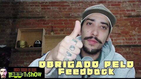 DannyTvShow :"OBRIGADO PESSOAL PELO FEEDBACK DO VIDEO DO PRESIDENTE MARCELO."