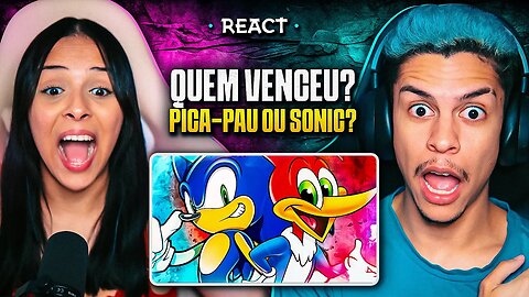 7MZ: TORNEIO DE TITÃS - Sonic VS. Pica-Pau | [React em Casal] 🔥
