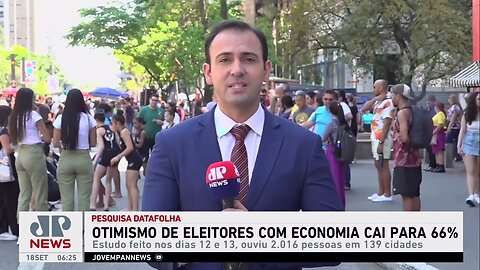 Cai para 66% otimismo de eleitor de Lula com economia, aponta DataFolha