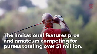 Ray Allen Sinks Incredible Golf Shot From 122 Yards Out