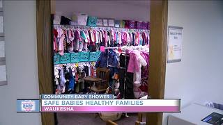 Safe Babies Healthy Families benefits from Community Baby Shower donations