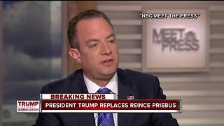 Trump tweets Reince Priebus is out as White House Chief of Staff