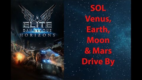 Elite Dangerous: Permit - SOL - Venus, Earth, Moon & Mars -DriveBy - [00004]