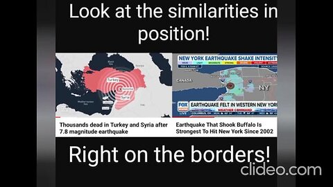 From the Buffalo, NY & Turkey Earthquakes of Feb 2023 -- How Will "They" Create & Use CALAMITY?!