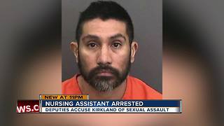 Nursing assistant accused of sexually assaulting 85-year-old victim