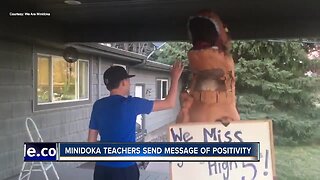 Minidoka teachers send students message of positivity