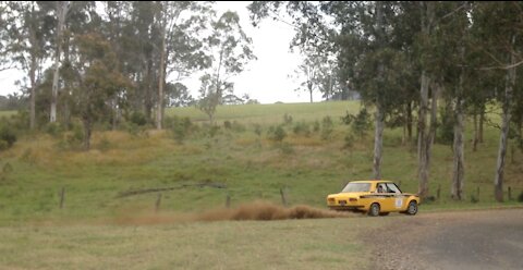 Datsun 1600 classic rally car