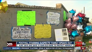 Foothill stabbing suspects' family speaks out for the first time