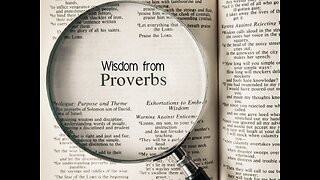 Wisdom From Proverbs