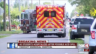 Hydrochloric acid spill at private school in Port Charlotte