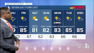 WMAR-2 News Weather at 11