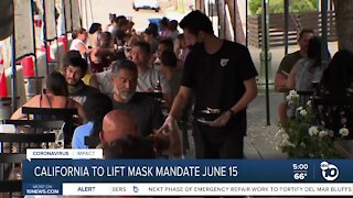 California to keep mask mandate until June 15