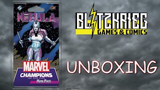 Marvel Champions Card Game Nebula Hero Pack Expansion Unboxing