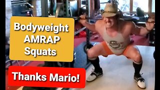 Challenge: Bodyweight Squats Max Reps