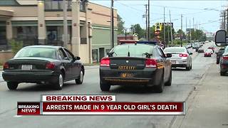 Juvenile arrested in connection with death of 9-year-old Saniyah Nicholson