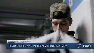 Florida failing at preventing teen tobacco and vaping use