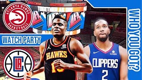 Atlanta Hawks vs LA Clippers | Live Play by Play/Watch Party Stream | NBA 2023 Game 67