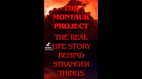 The Montauk Project: The Real Life Story Behind Stranger Things by @robcounts of TikTok