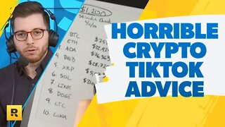 Ramsey Show Reacts To HORRIBLE Crypto Advice on TikTok