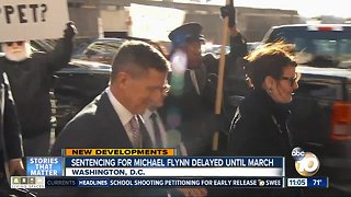 Michael Flynn's sentencing delayed