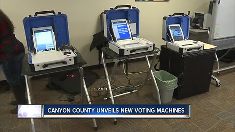 Canyon County unveils new voting machines