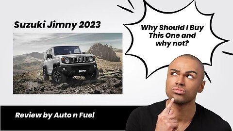 JIMNY SUZUKI 2023 | MARUTI SUZUKI JIMNY | PROS AND CONS | WHY AND WHY NOT TO BUY? @Autonfuel